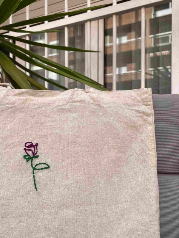 Totebag MINIMAL flor.