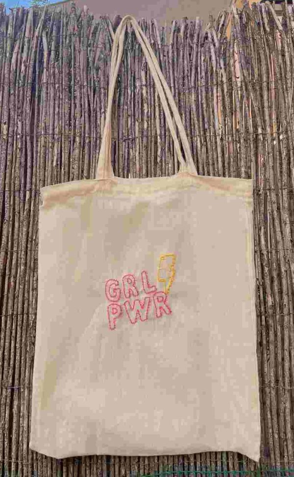 Totebag GRLPWR!.